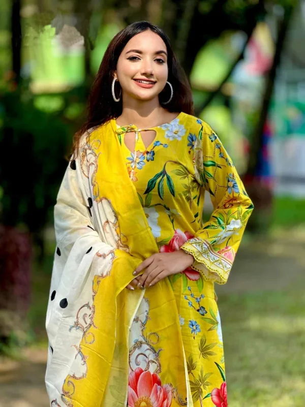 Pakistani Inspired Premium Dress - Image 3