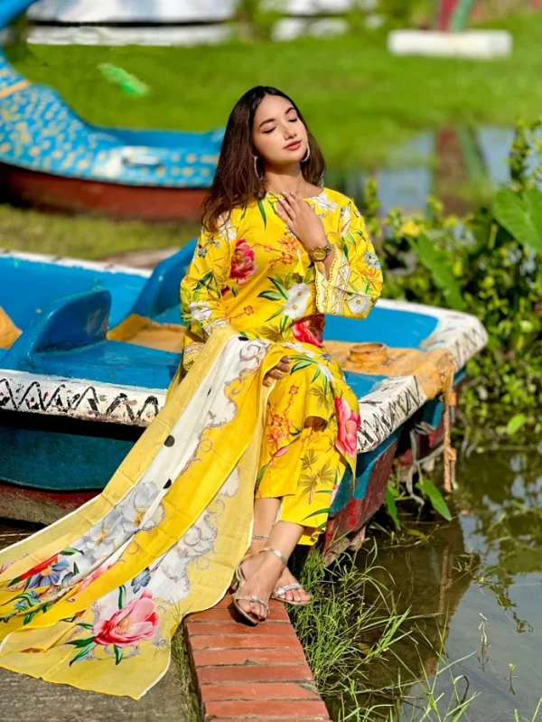 Pakistani Inspired Premium Dress - Image 6